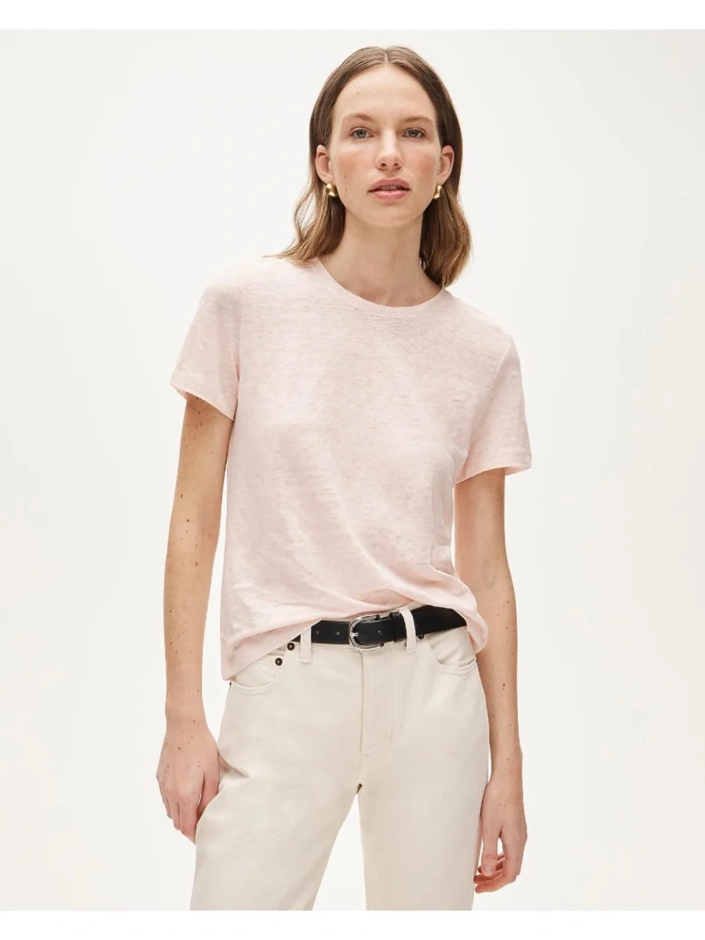 J. Crew New Relaxed Linen T-Shirt NWT